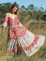 Robes Boho Robe maxi d\