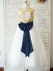Robes cortège enfant bijou cou paillettes sans manches longueur au genou princesse silhouette arcs formelle enfants robes de reconstitution historique