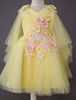 Robes cortège enfant de mariage robe de soirée pour fille en dentelle florale longueur au genou
