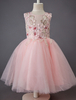Robes cortège enfant mariage dentelle formelle florale tulle longueur au genou robes pour enfants