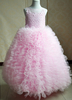 Robes cortège enfant robe de reconstitution historique robe boule robe Puffy cheville-longueur de la jeune fille de fille de fleur
