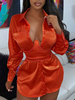 Robes courtes sexy style corset manches courtes robe courte