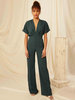 Robes de demoiselle dhonneur Combinaison en polyester Longueur au sol Robe de soirée de mariage