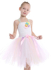 Robes De Licorne Arc En Ciel Bébé Fille Déguisements Halloween Costume Princesse Enfants Cadeau Noël Tutu Déguisement Robe de Fille