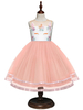 Robes De Licorne Petites Filles Robe Tutu Costume Déguisements Halloween Robe De Fête Enfants Avec Des Bandeaux