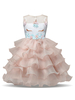 Robes De Licorne Petites Filles Volants Déguisements Halloween Costume Robe De Fête Enfants Avec Des Bandeaux