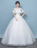 Robes de mariée Ivoire Dentelle Poncho Style Tulle Longueur au sol Robe de mariée