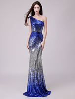 Robes de soirée paillettes robes de bal une sirène