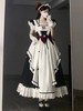 Robes gothiques Lolita à volants et nœuds Noir Noir