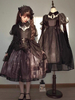 Robes Gothiques Lolita Arcs Noir