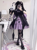 Robes Gothiques Lolita Volants Arcs Violet Violet