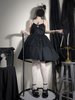 Robes Lolita Gothiques Arcs Noir Blanc