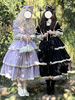 Robes Lolita Gothiques Nœuds Volants Violet Violet