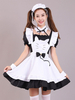 Robes Lolita Gothiques Volants Noir Mignonne