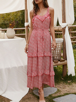 Robes longues dété Robe longue imprimée sans manches