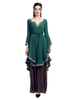 Robes victoriennes rétro à manches longues costume médiéval d\