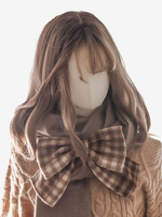 ROCOCO Style Accessoires Lolita Café Marron Noeuds Polyester Divers