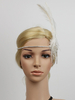 Rétro Cheveux Accessoires Années 1920 Great Gatsby Coiffe Rhinestone Fourrure Femmes À Clapet Coiffures Déguisements Halloween