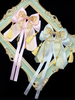 Rubans de coiffure de style chinois Lolita Arc Glands Chaînes Accessoires de cheveux Han Lolita Déguisements Halloween