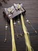 Rubans de papillon de coiffe de style chinois Lolita Perles Han Lolita Headwear Déguisements Halloween