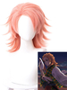 Sabito Cosplay Wig Demon Slayer: Kimetsu No Yaiba Courte Perruque Cosplay Orange Rouge Déguisements Halloween