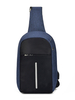 Sac à bandoulière en toile unisexe