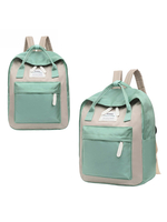 Sac à dos cartable Colorblock