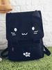 Sac à dos décontracté Lolita Sac à main mignon chat noir Déguisements Halloween