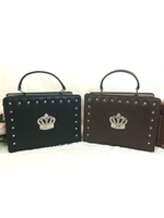 Sac à main classique Lolita clouté sac Lolita en Synthétique strass Déguisements Halloween