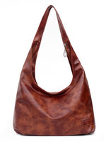 Sac à Main Femmes en Cuir Synthétique à Zip Imprimés Unicolore Grand Taille Sac à Main Pas Cher