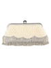 Sac à Main Flapper Robe Accessoire 1920s Great Gatsby Faux Perle Sac Trapèze Déguisements Halloween