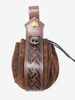 Sac Banane Steampunk Homme Accessoires Costume Marron Café Vintage