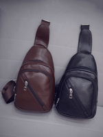 Sac bandoulière en similicuir pour hommes