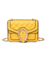Sac bandoulière matelassé pour femme avec chaîne