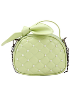 Sac bandoulière matelassé Sweet Girls avec perles