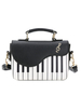 Sac doux Lolita épaule Noir Sac en cuir Synthétique Lolita Accessoires Déguisements Halloween