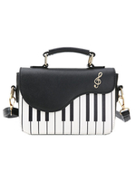 Sac doux Lolita épaule Noir Sac en cuir Synthétique Lolita Accessoires Déguisements Halloween