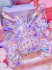 Sac Lolita Doux Cristal De Lavande Strass Sac À Dos Lolita En Cuir PU