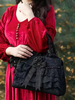 Sac Lolita Style ROCOCO blanc Polyester fleurs volants sac bandoulière en Polyester accessoires Lolita