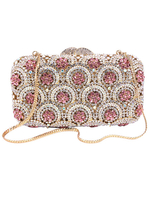Sacs à main de fête Sacs à main pour occasions spéciales Strass métallisé Élégant Détachable Poignet Dragonne Soirée Pochettes