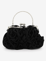 Sacs à main de mariage Accessoires de mariage Sac à main de mariée Fleurs plissées