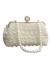 Sacs à main de mariage Perles Kiss Lock Hobo Petits sacs dembrayage de mariage