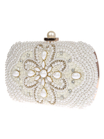 Sacs à main de mariage Pochettes de mariage Motif dœuvres dart en cristal Accessoires de mariage