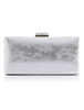 Sacs à main de mariage Sacs à main pour fête Chic Bracelet détachable Argent