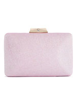 Sacs à main rose de mariage de femmes Sacs à main rectangulaires de partie
