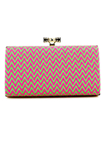 Sacs De Soirée À Main De Soirée Motif De Zigzag Pochettes