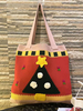 Sacs Femme Rose Floral Imprimé Cadeau Noël