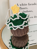 Sacs Pour Femmes Vert Motif De Noël Crochet À Lacets Cadeau Noël