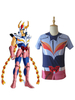 Saint Seiya Bronze Saint Ikki Phoenix T-shirt Dété Costume Cosplay Anime Déguisements Halloween