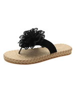 Sandale plate sandales gladiateur en cuir PU sandales pantoufles décontractées